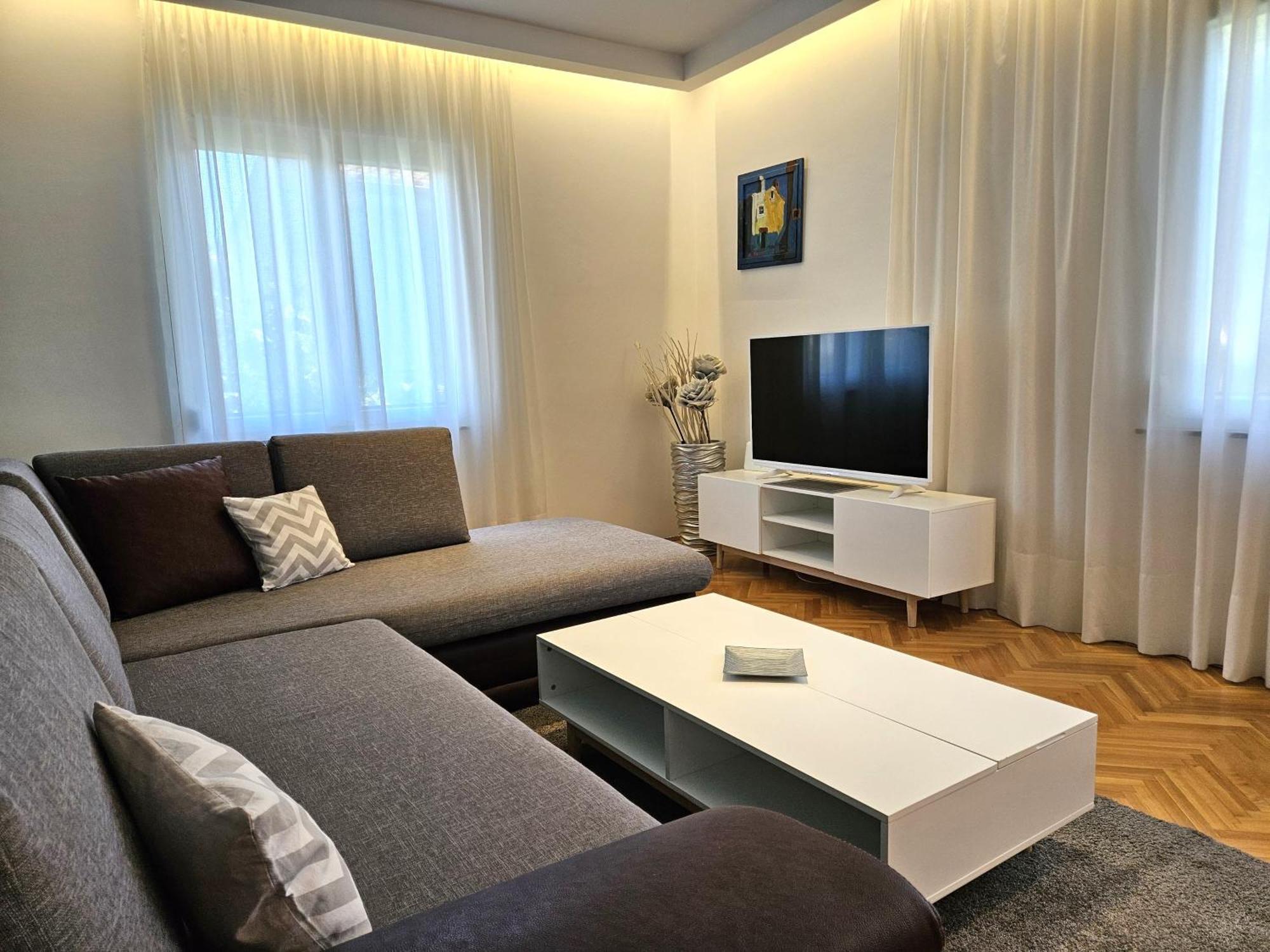Apartment Olga Malinska Bagian luar foto